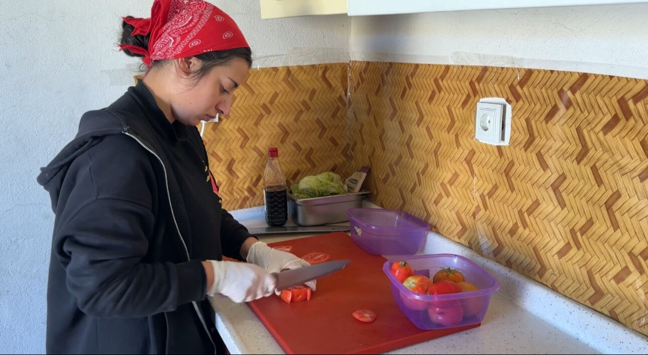 Bahçesinden topladı, evini lokantaya çevirdi! Ailece çalışıyor, ailece kazanıyor - 3. Resim