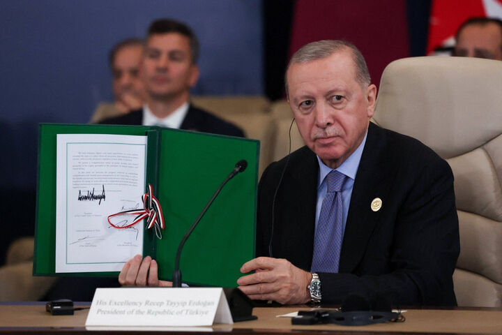 Gazze için tarihi imzalar atıldı! Trump: Erdoğan'a çok teşekkür ediyorum - 4. Resim