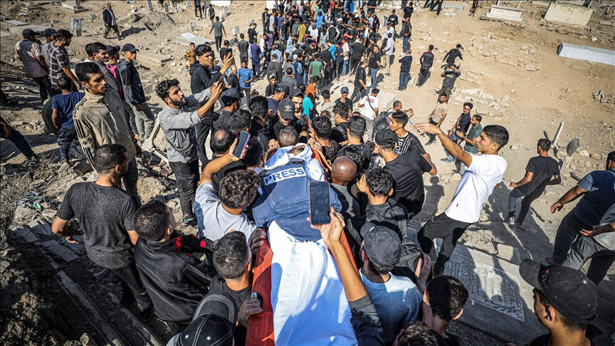 Şehit edilen Filistinli gazetecinin son mesajı: Savaş bitse bile Gazze’nin yanında olun - 2. Resim