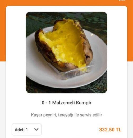 1 çuval patates fiyatına içi boş kumpir! Vatandaştan 