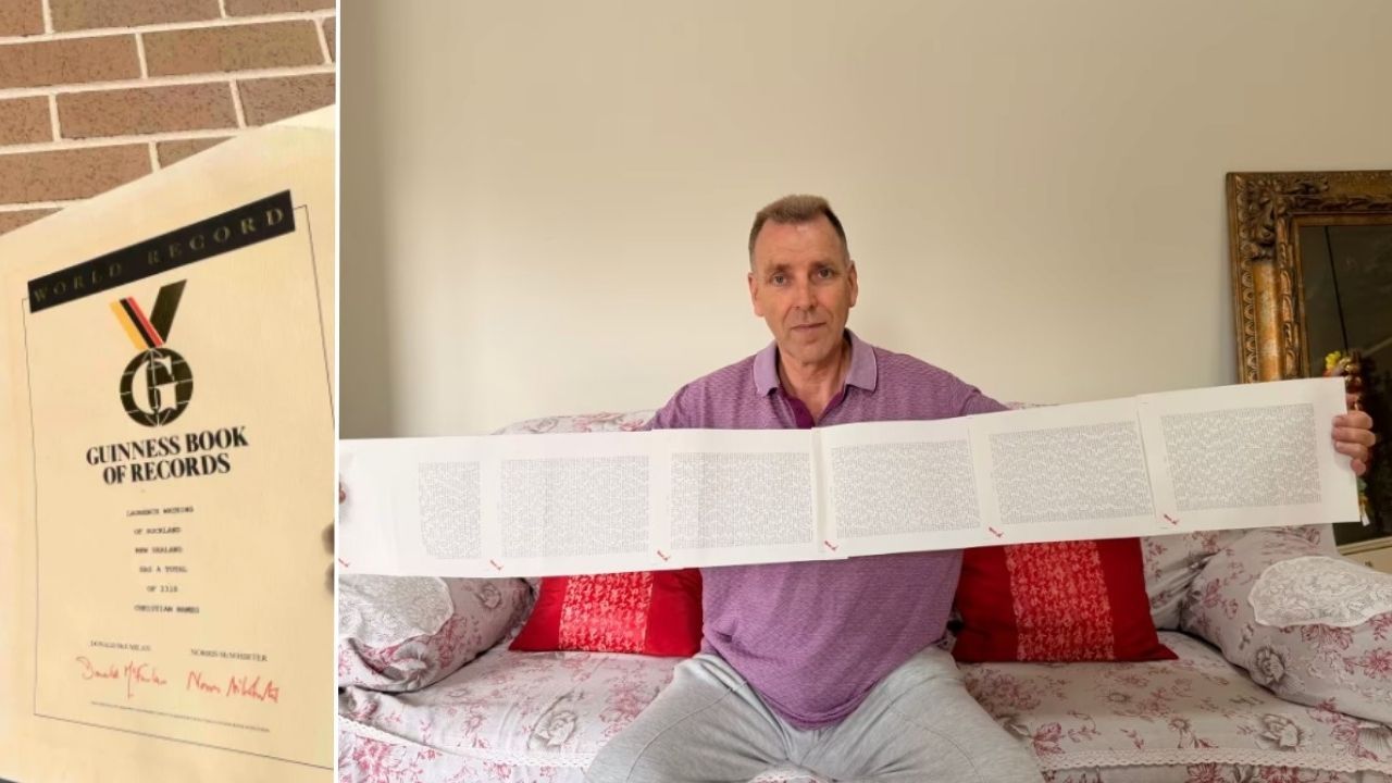 L'uomo con il nome più lungo del mondo: 2253 parole che hanno fatto la storia dei record
