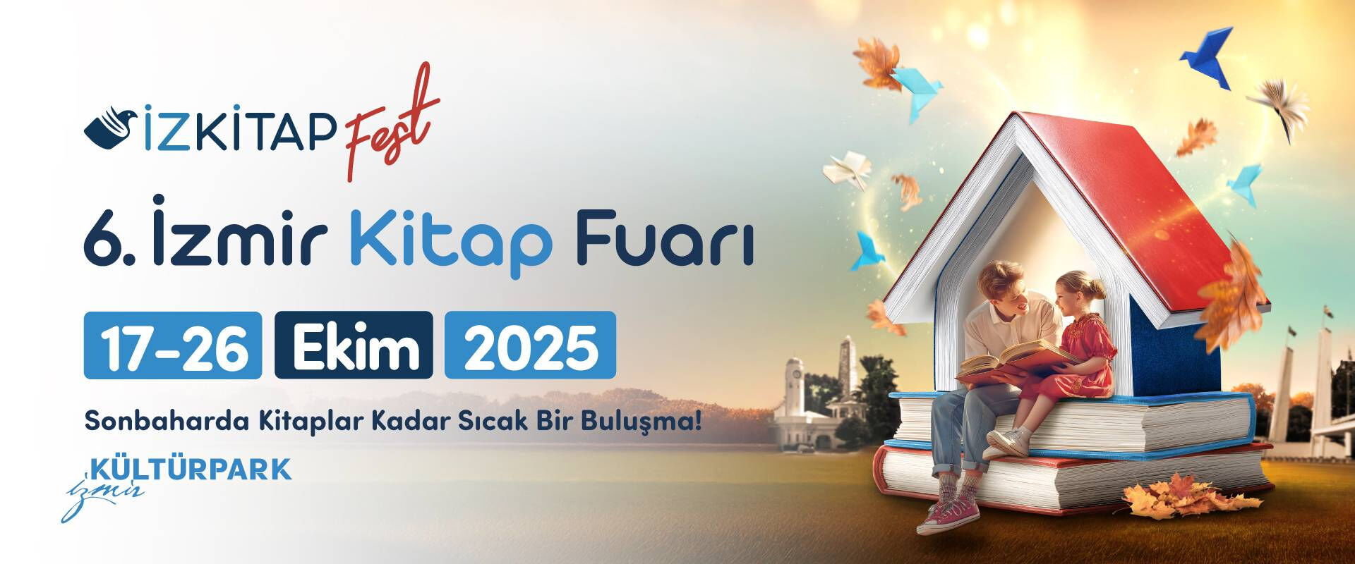 İzmir Kitap Fuarı ne zaman, nerede? İZKİTAPFEST 6. kez kitap severler ile buluşacak! - 1. Resim