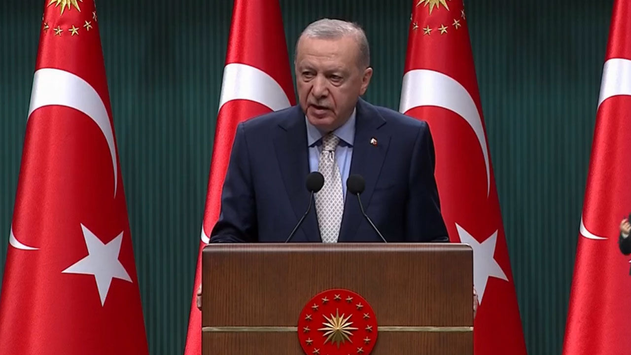 Kabine Toplantısı sona erdi! Cumhurbaşkanı Erdoğan konuşuyor - 1. Resim