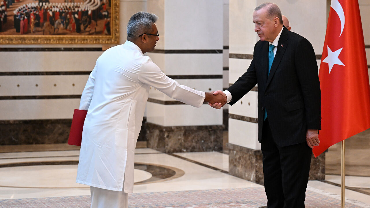 Cumhurbaşkanı Erdoğan, 4 ülkenin büyükelçilerini kabul etti - 3. Resim