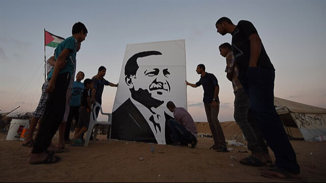 Gazze’de Türkiye dönemi! Erdoğan’a Filistin’den övgü yağdı - 1. Resim