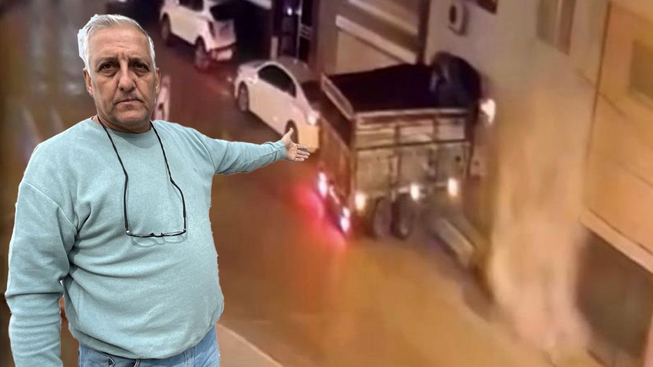 İzmir'de yürekler ağza geldi! Freni boşalan kamyon duvarı yıkıp eve girdi İzmir'de yürekler ağza geldi! Freni boşalan kamyon duvarı yıkıp eve girdi