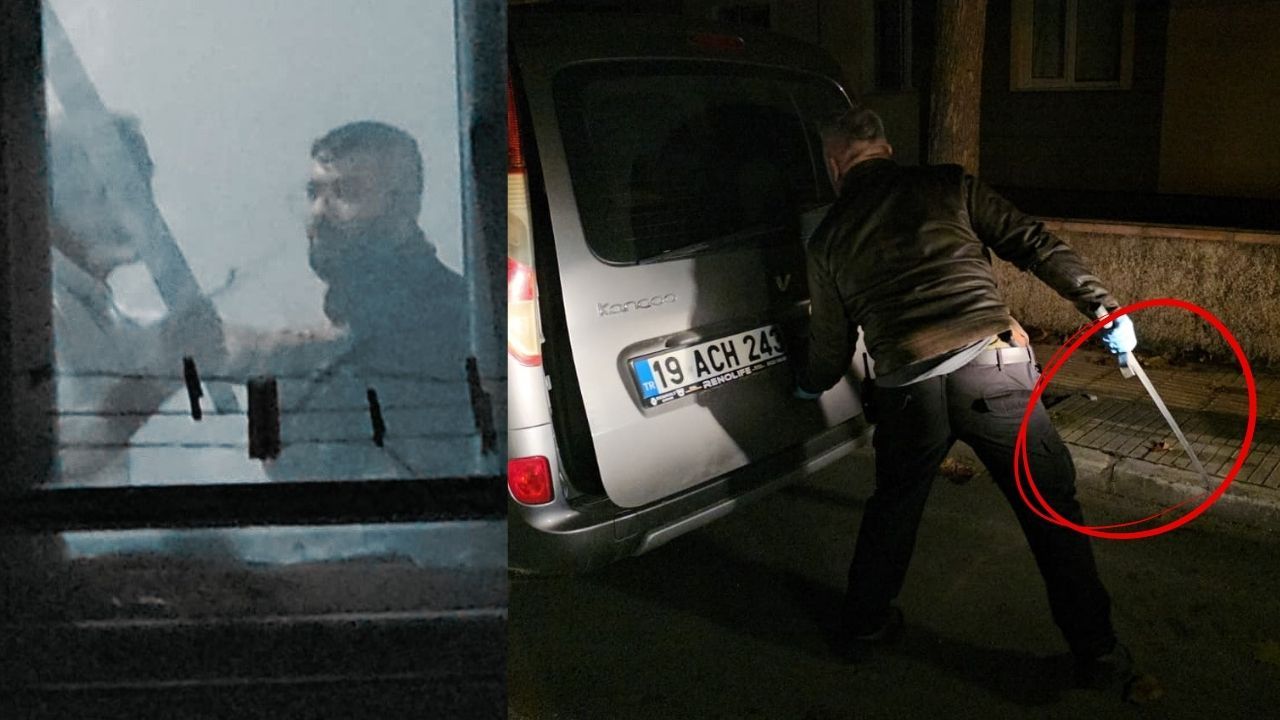 Çorum'da arkadaşına dehşet dolu anlar yaşattı! Kılıçla rehin alıp tehditler yağdırdı - 3. Sayfa