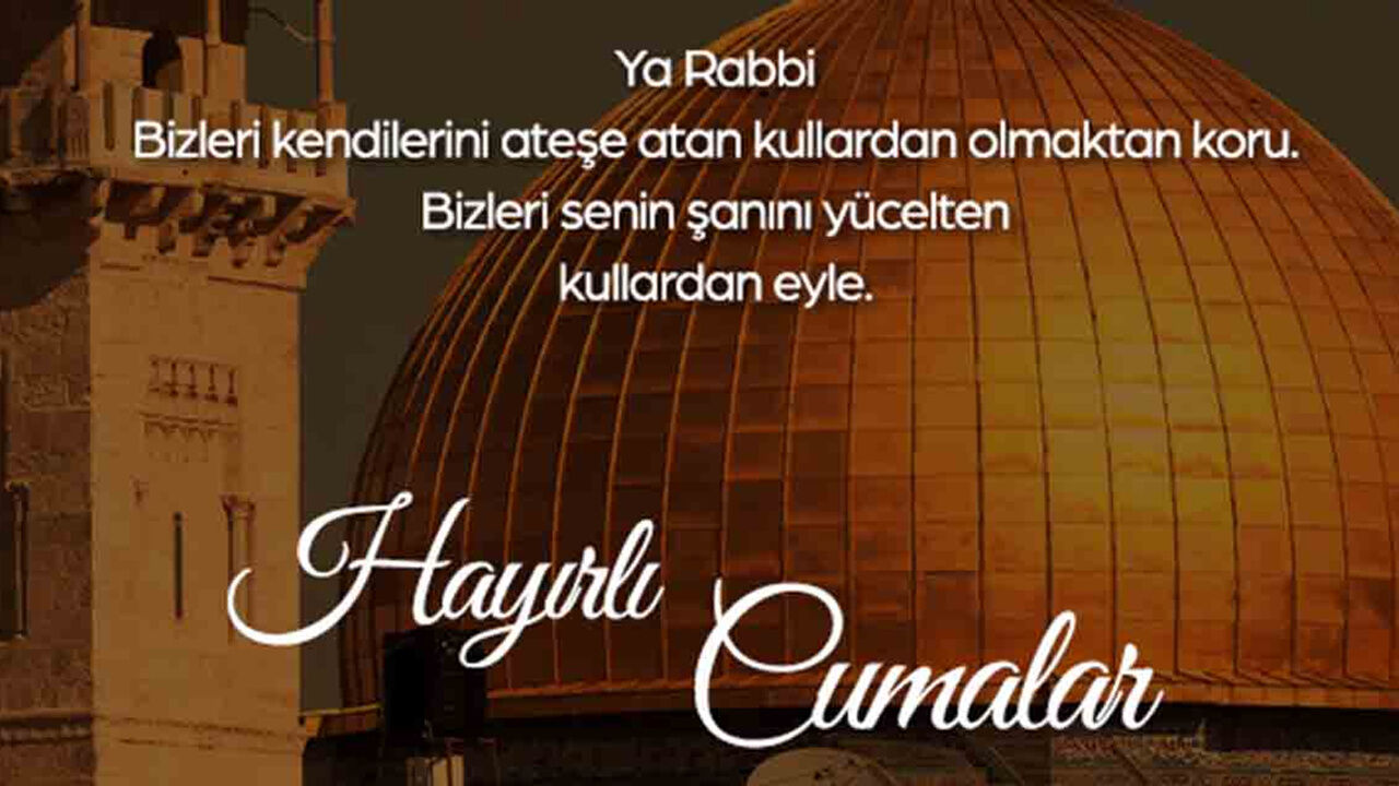 Cuma mesajları 17 Ekim: Dualı, hadisli, resimli hayırlı cumalar mesajları - 1. Resim