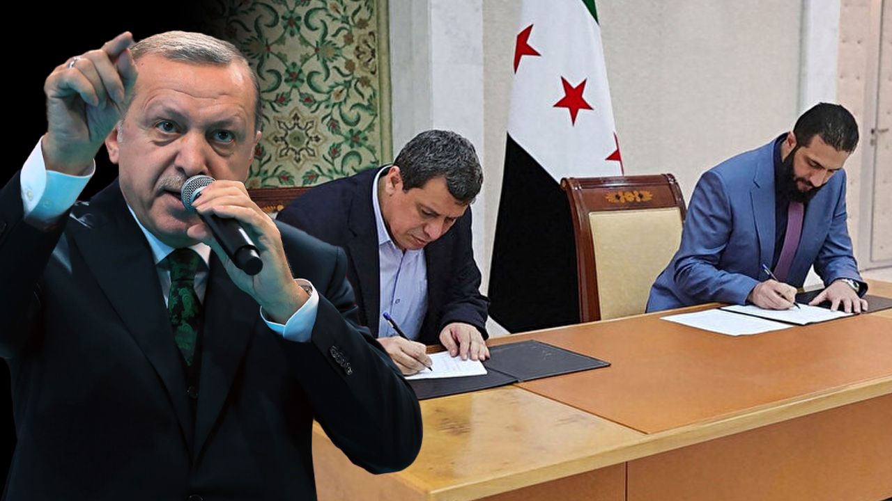 Cumhurbaşkanı Erdoğan uyarmıştı! SDG, Şam yönetimi ile anlaştı Cumhurbaşkanı Erdoğan uyarmıştı! SDG, Şam yönetimi ile anlaştı
