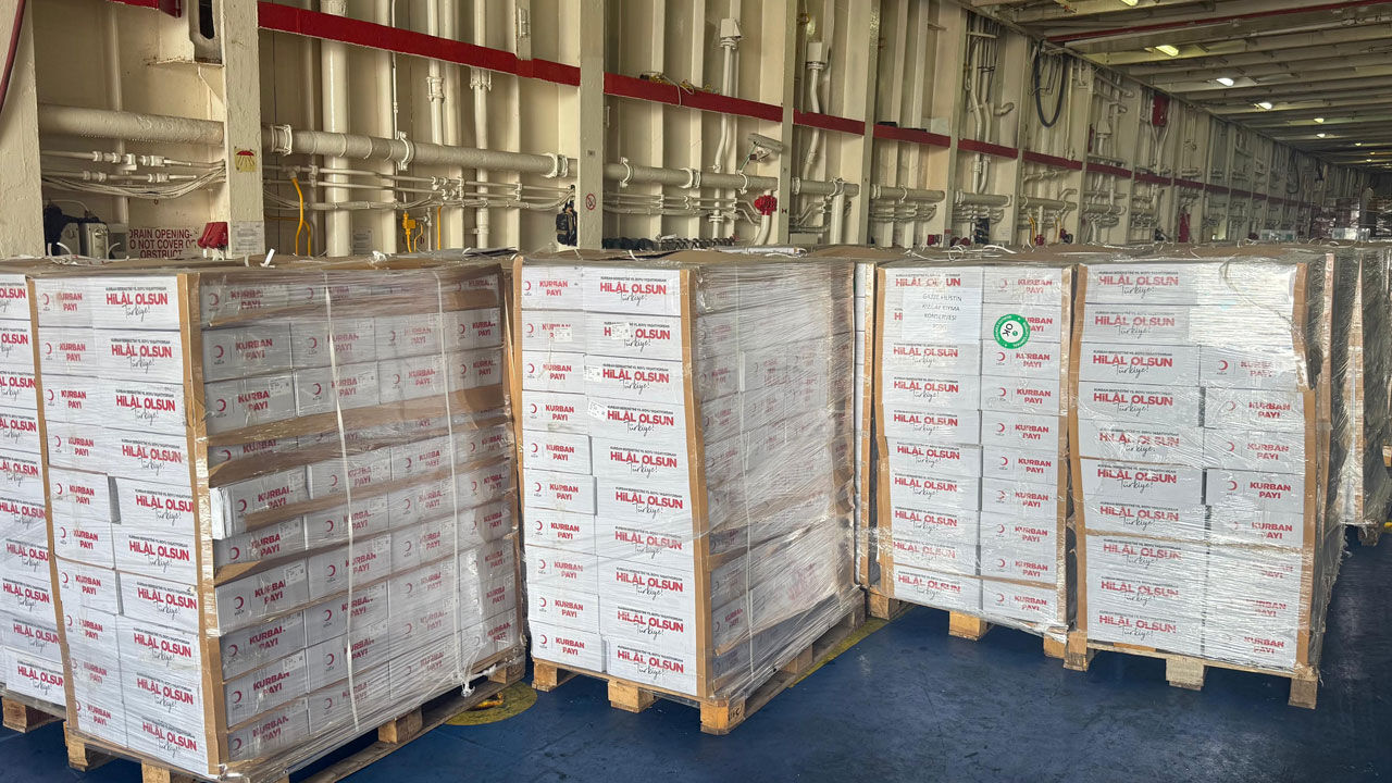 Gazze için yola çıktı: Türkiye'nin 17. 