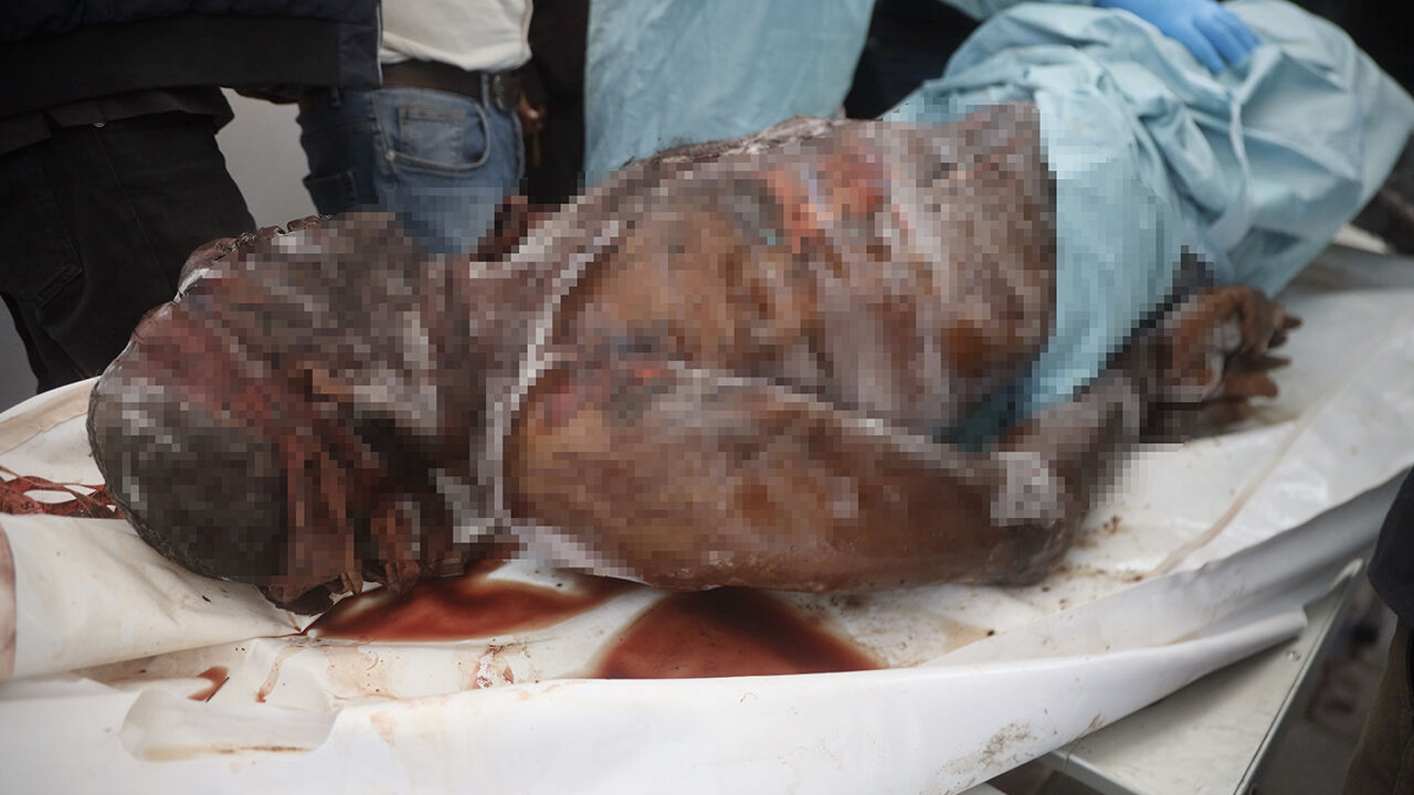 İsrail'in vahşeti cenaze tesliminde bir kez daha ortaya çıktı! Çıplak ve elleri bağlı... - 1. Resim