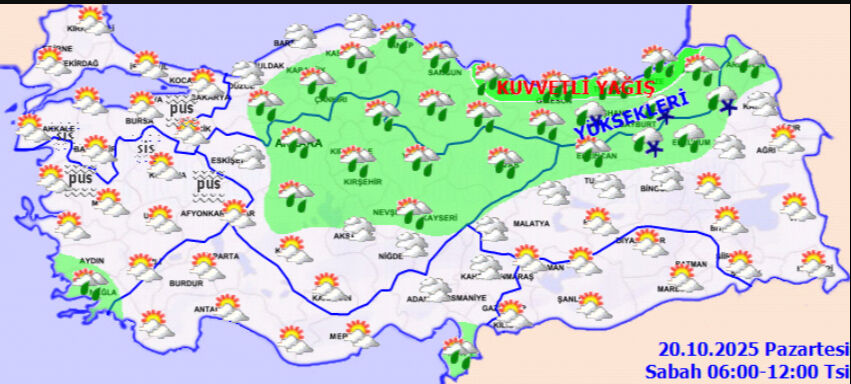 Bugün yağmur var mı? 20 Ekim yağış durumu! - 2. Resim