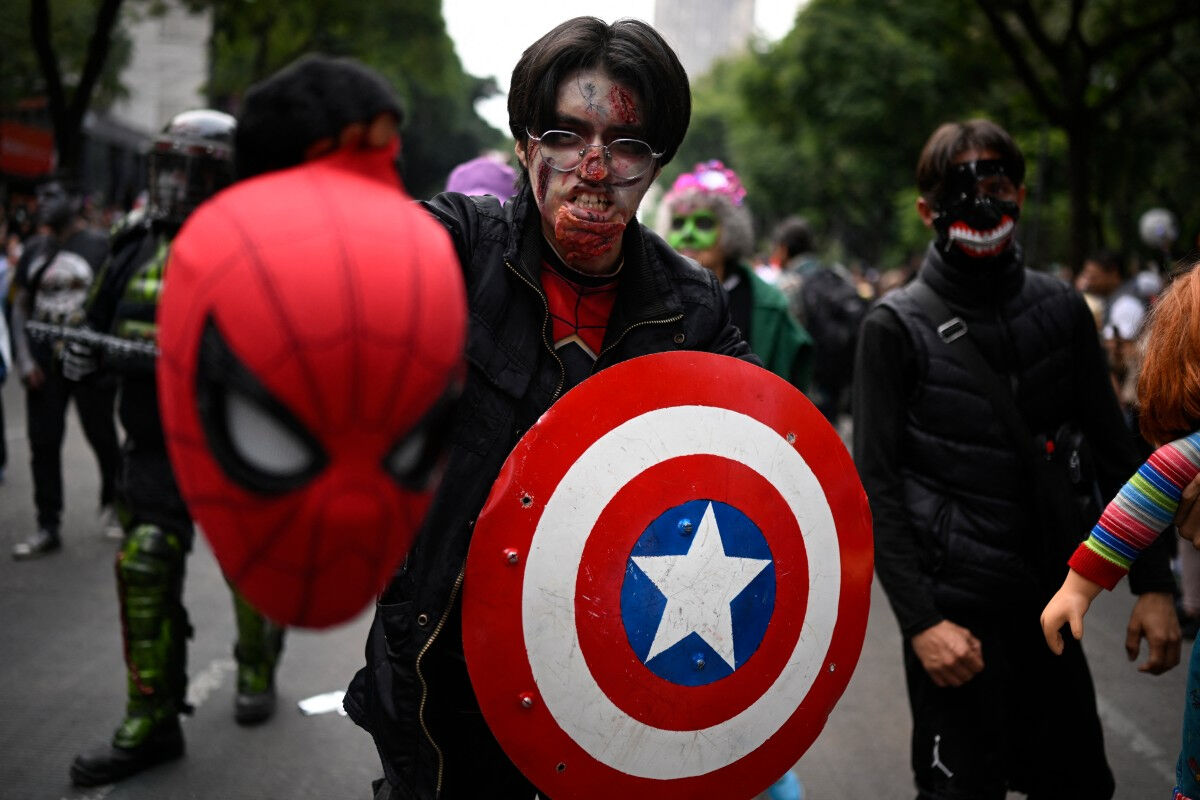 Meksika'da geleneksel 'Ölüler Günü' kutlandı - 3. Resim