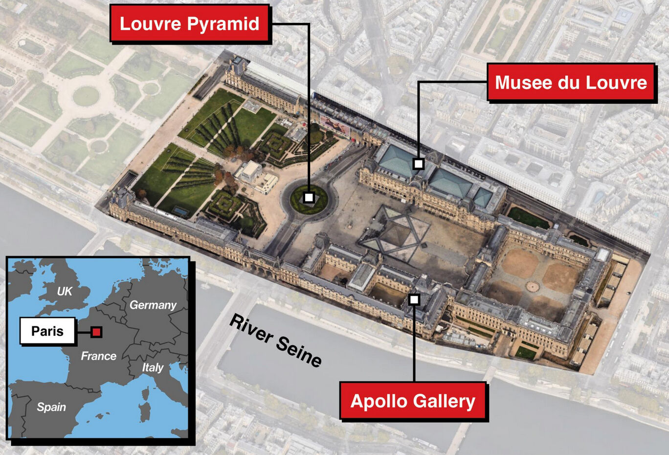 Soygun sonrası Louvre müzesi yeniden kapatıldı! - 2. Resim