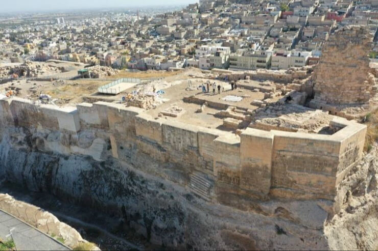 Urfa’da şaşırtan keşif: 5. yüzyıldan mesaj taşıyan mozaik bulundu! - 1. Resim