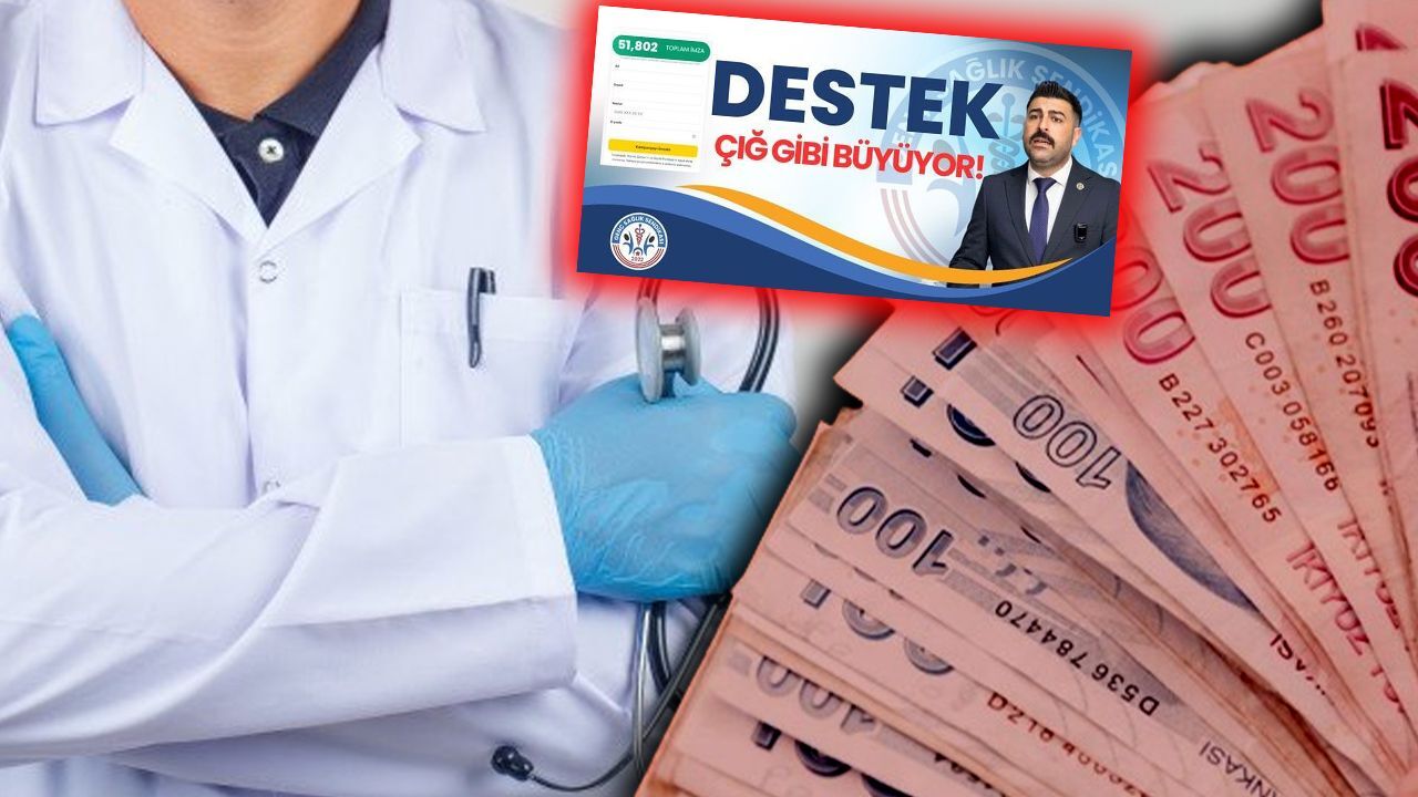 3 yıla 3 maaş istiyorlar! Sağlık çalışanlarının promosyon çağrısına dev destek 3 yıla 3 maaş istiyorlar! Sağlık çalışanlarının promosyon çağrısına dev destek