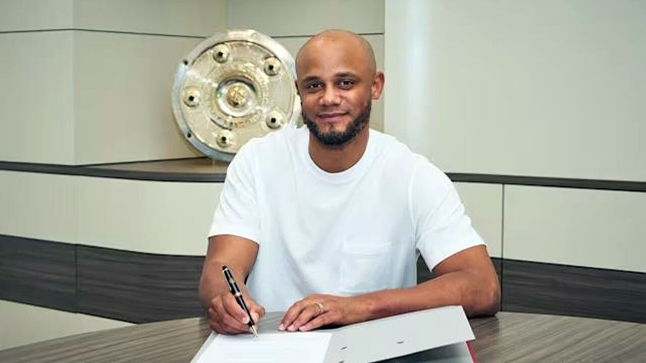 Bayern Münih duyurdu: Vincent Kompany'nin sözleşmesi uzatıldı - 1. Resim