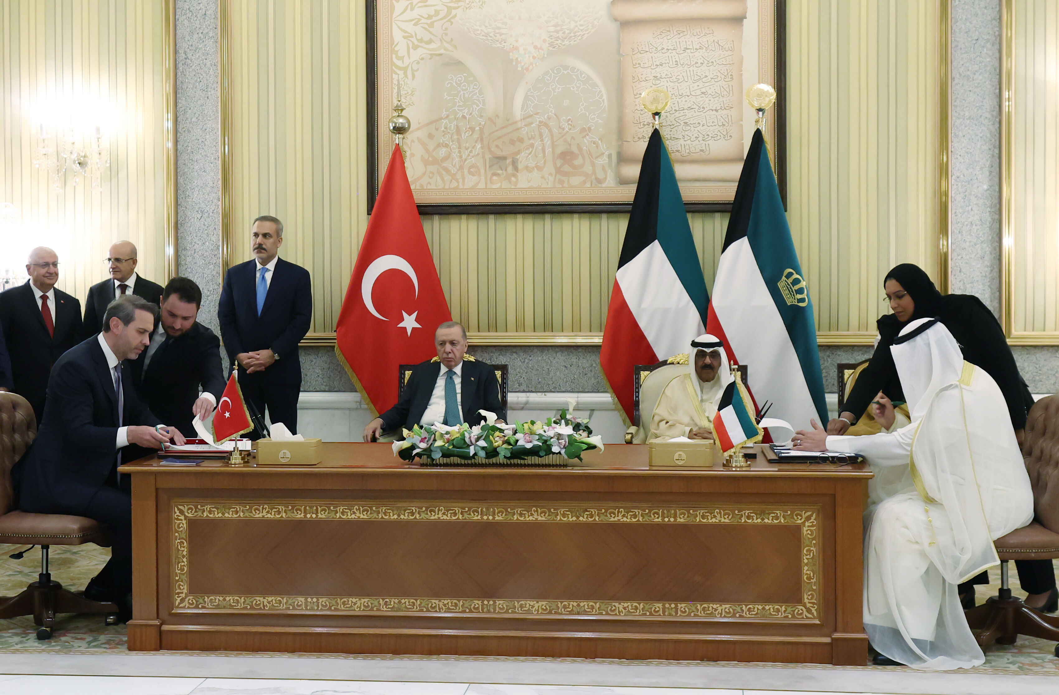 İmzalar atıldı! Türkiye ile Kuveyt arasında 4 anlaşma - 3. Resim