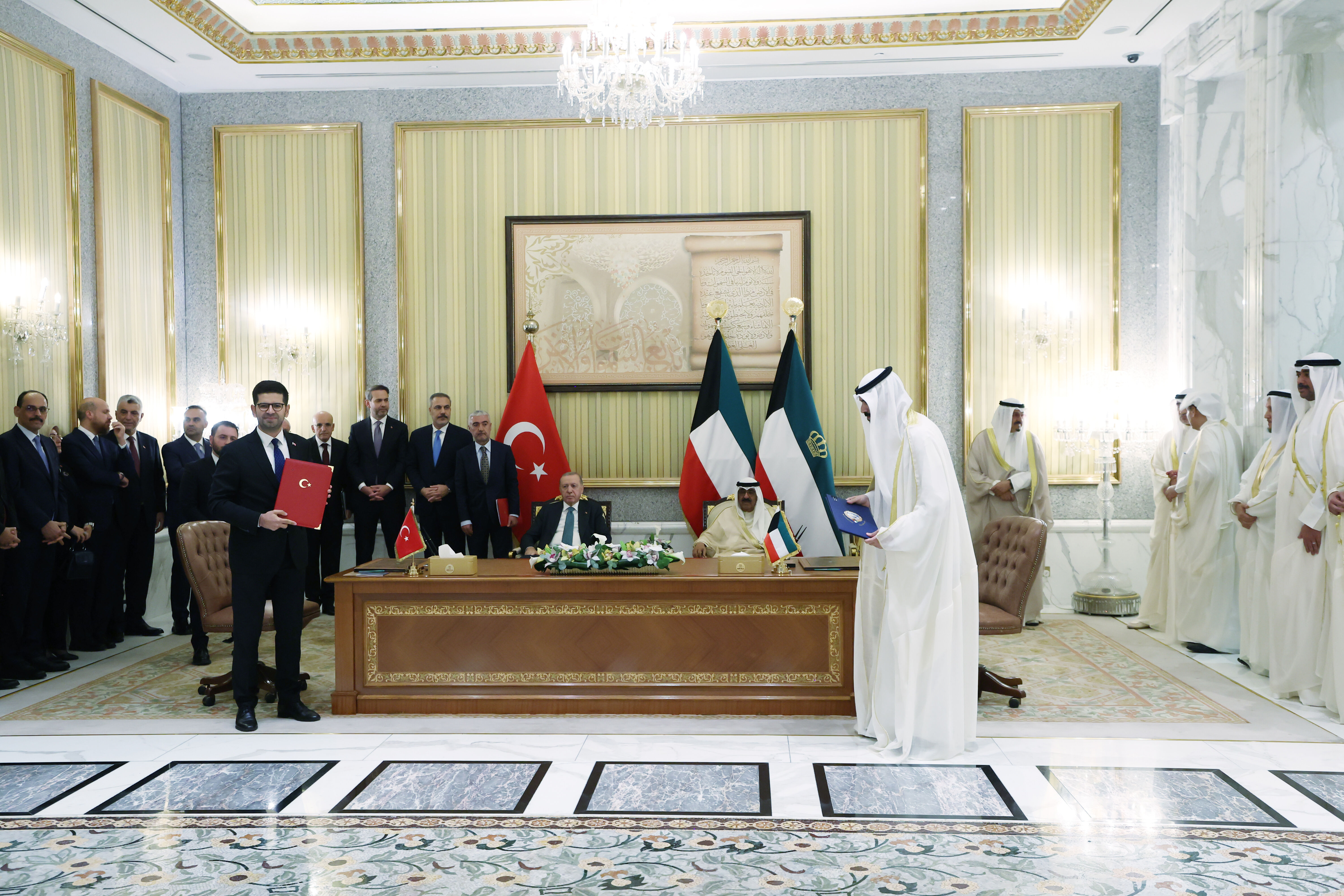 İmzalar atıldı! Türkiye ile Kuveyt arasında 4 anlaşma - 4. Resim