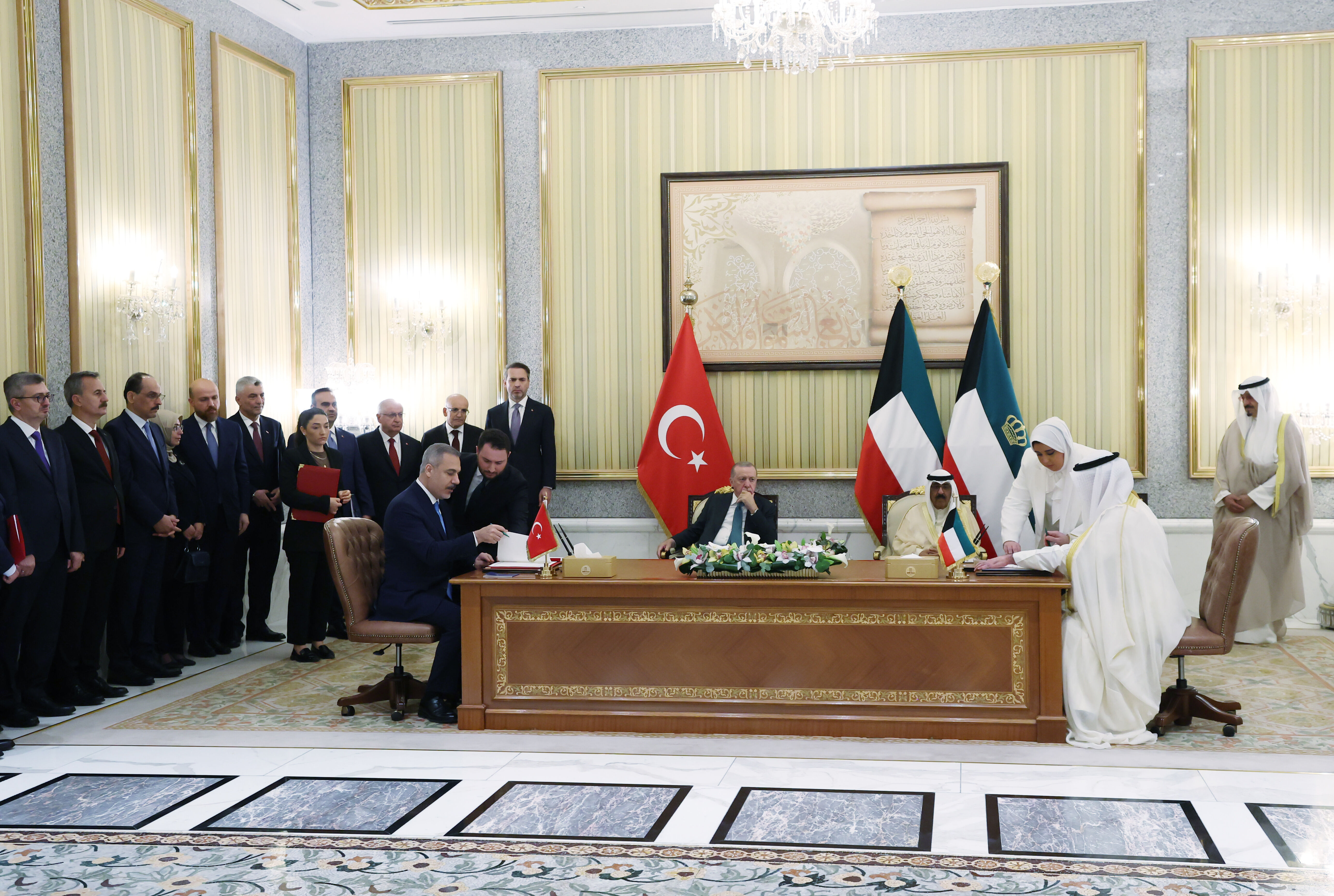 İmzalar atıldı! Türkiye ile Kuveyt arasında 4 anlaşma - 2. Resim