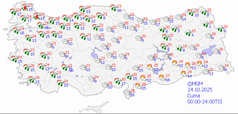 İstanbul ve İzmir için sağanak uyarısı! Meteoroloji'den gün gün hava tahmini - 4. Resim