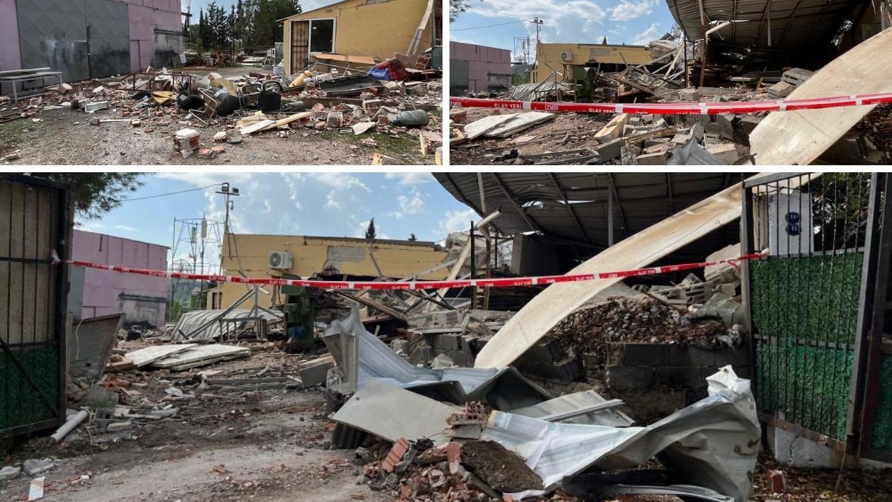 İzmir'de patlama! Ev yıkıldı, yaralılar var