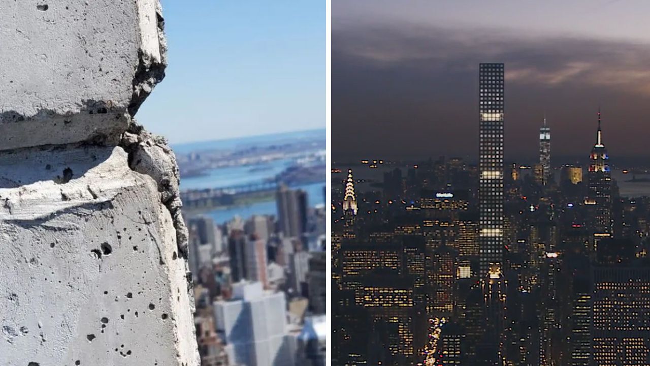 New York&#039;taki &#039;milyarderler gökdeleni&#039;nde çatlaklar oluştu! Bina tahliye edilebilir