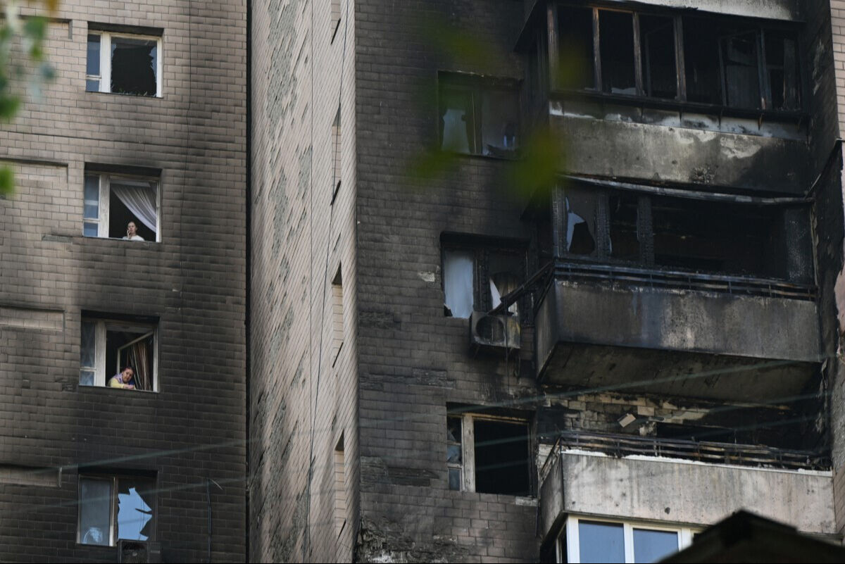 Rus ordusu, anaokulunu hedef aldı! &Ccedil;ok sayıda yaralı &ccedil;ocuk var - 3. Resim