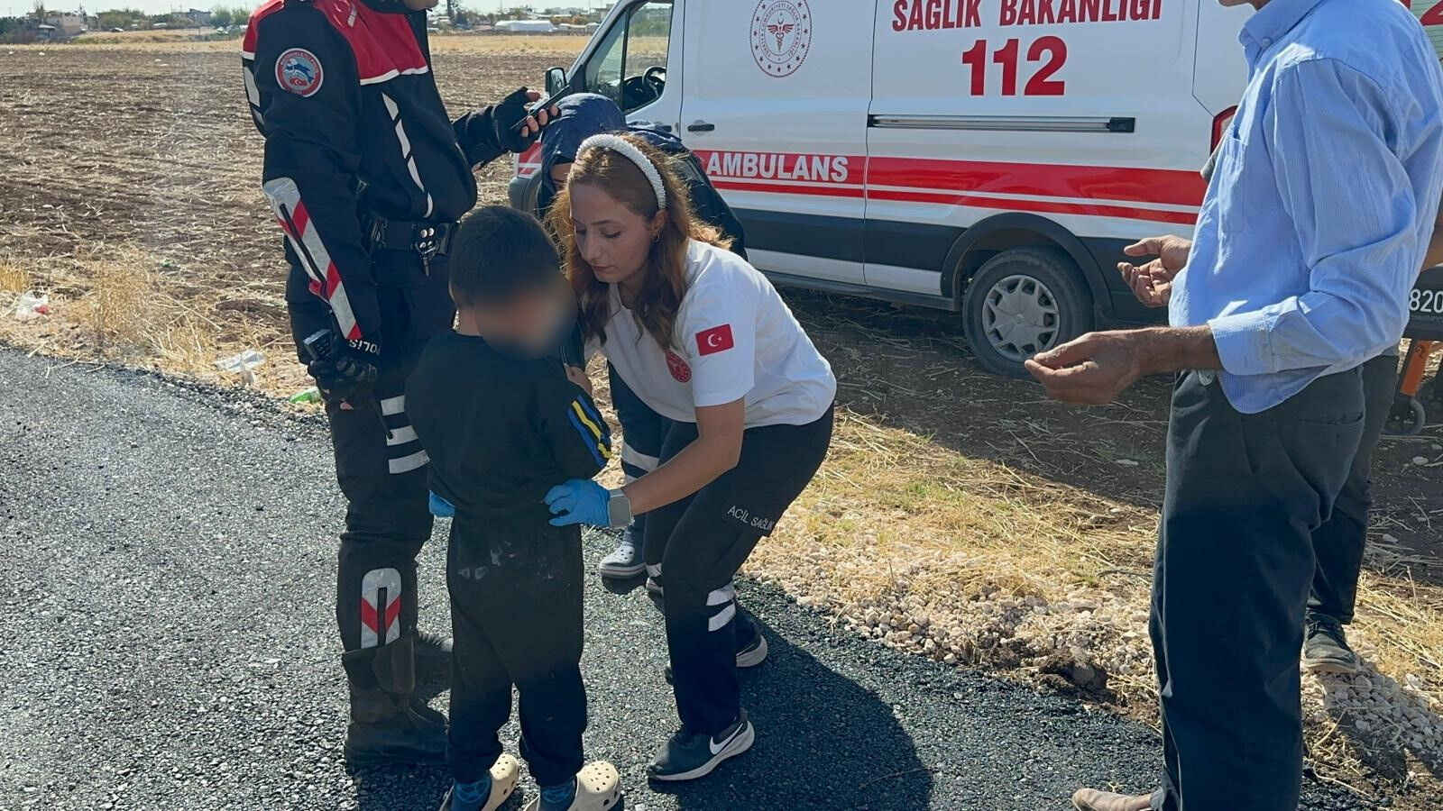 Adıyaman’da ibretlik sahne! Baba kriz geçirdi, 5 yaşındaki çocuğu her şeyi gördü - 2. Resim
