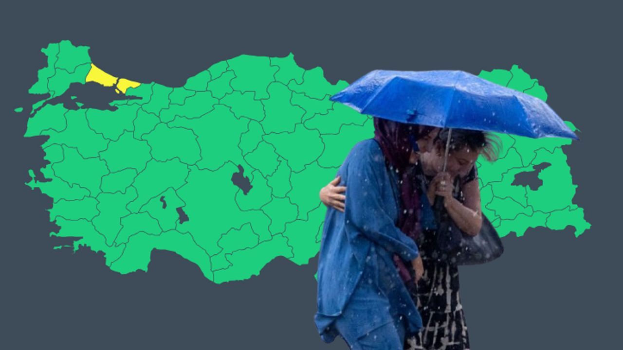 Meteoroloji saat vererek duyurdu: İstanbul için sarı kodlu uyarı! - Gündem