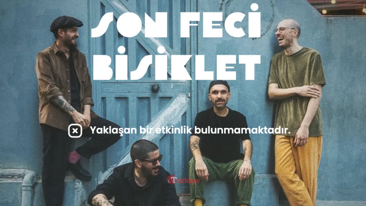 Son Feci Bisiklet dağıldı mı, konser olacak mı? Üyelerin sessizliğini bozması bekleniyor! Son Feci Bisiklet dağıldı mı, konser olacak mı? Üyelerin sessizliğini bozması bekleniyor!