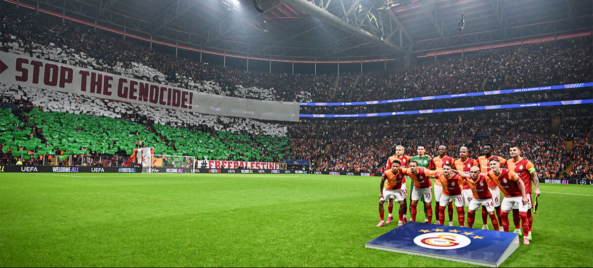 Galatasaray'ın Filistin koreografisinden rahatsız oldular! İsrail medyasından UEFA'ya küstah çağrı Galatasaray'ın Filistin koreografisinden rahatsız oldular! İsrail medyasından UEFA'ya küstah çağrı - 2. Resim