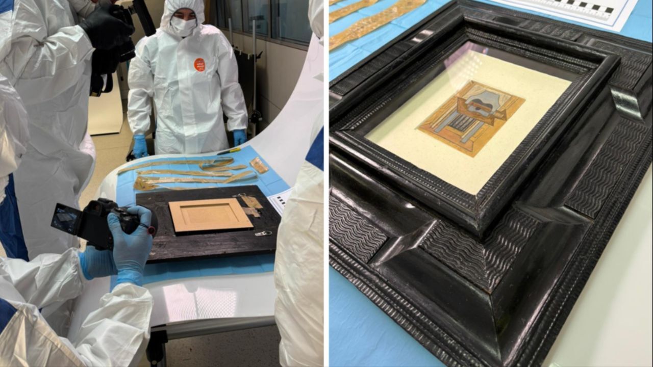 Nakliye sırasında kaybolmuştu: Picasso'nun tablosu bulundu Nakliye sırasında kaybolmuştu: Picasso'nun tablosu bulundu