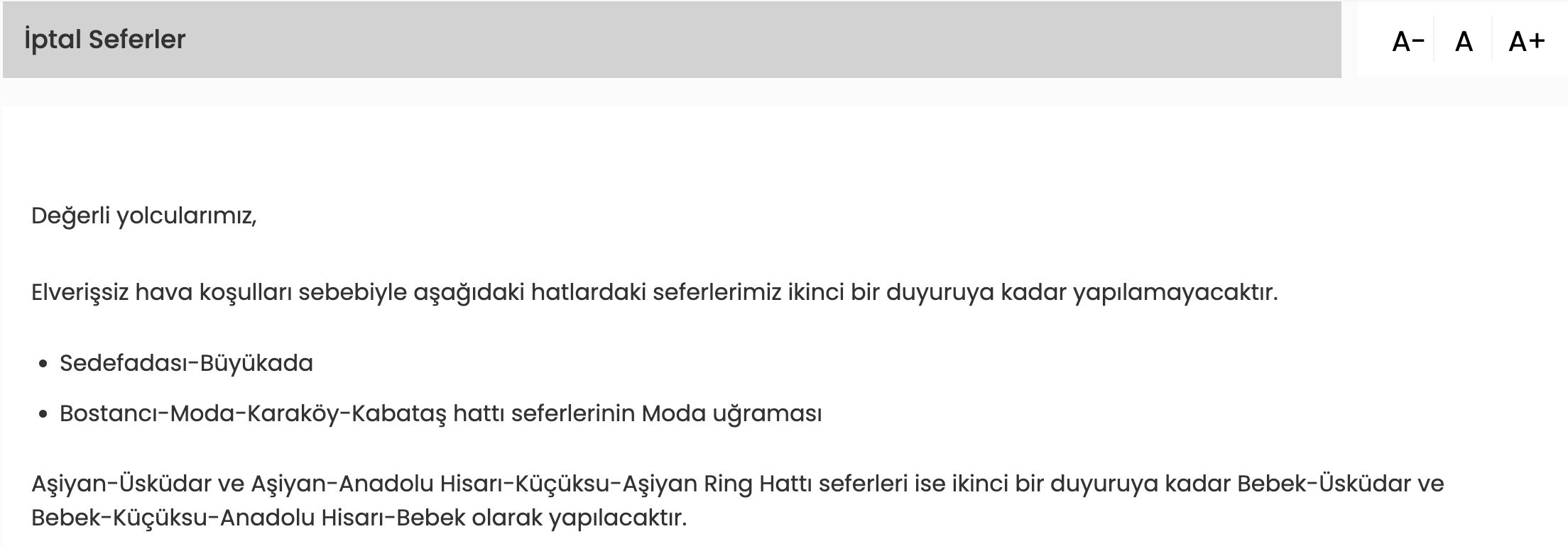 Bugün vapur seferleri iptal mi? 27 Ekim seferlerini İDO ve Şehir Hatları duyurdu! Bugün vapur seferleri iptal mi? 27 Ekim seferlerini İDO ve Şehir Hatları duyurdu! - 3. Resim