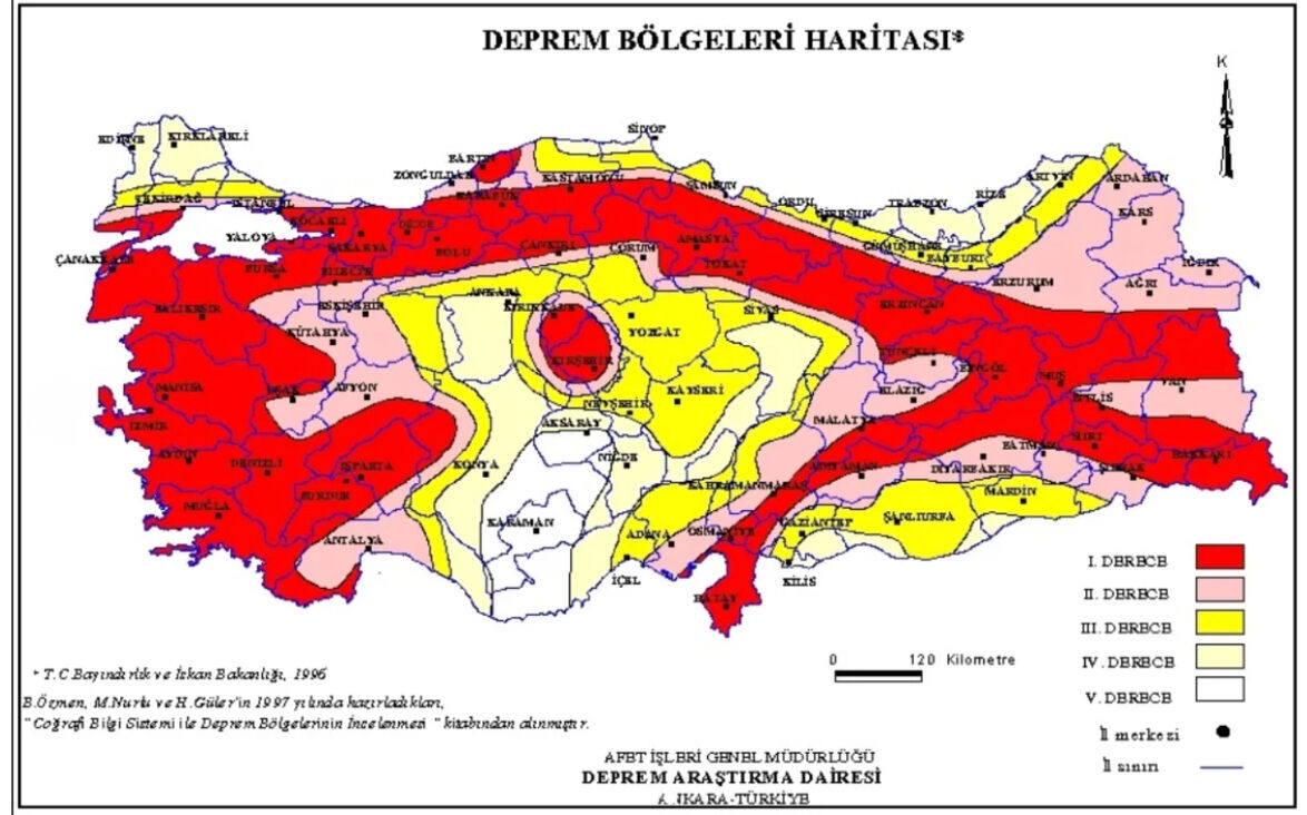 Balıkesir deprem bölgesi mi, deprem riski ne kadar? Balıkesir deprem risk haritası Balıkesir deprem bölgesi mi, deprem riski ne kadar? Balıkesir deprem risk haritası - 1. Resim
