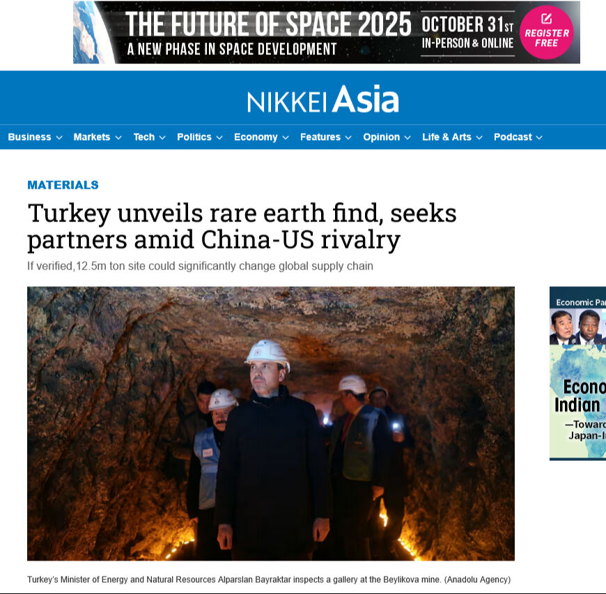 Çin basını Türkiye’yi konuşuyor! "Nadir toprakta kontrolü elimizden alacak" - 1. Resim