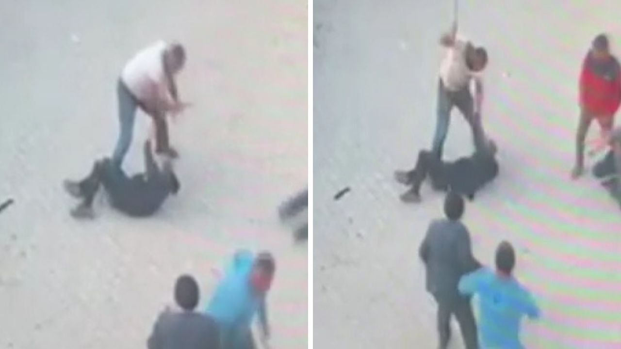 Denizli'de korkunç cinayet kamerada! Kendisine silah doğrultan adamı bıçakla öldürdü Denizli'de korkunç cinayet kamerada! Kendisine silah doğrultan adamı bıçakla öldürdü