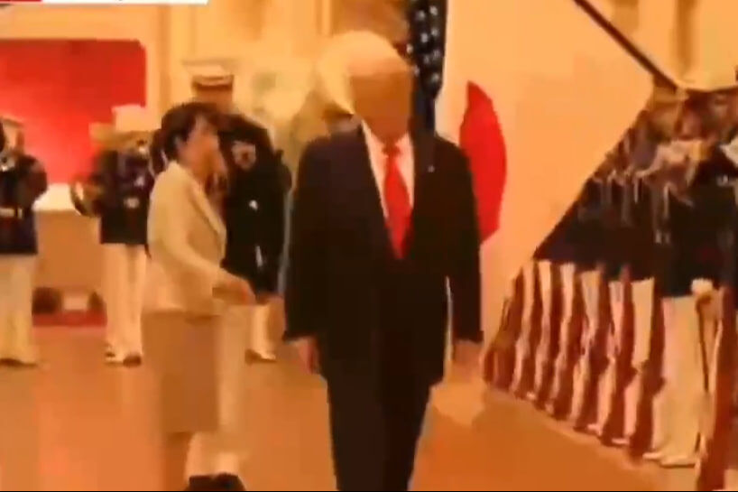 Trump Japonya’da dondu kaldı! Beyaz Saray’dan flaş açıklama Trump Japonya’da dondu kaldı! Beyaz Saray’dan flaş açıklama - 1. Resim