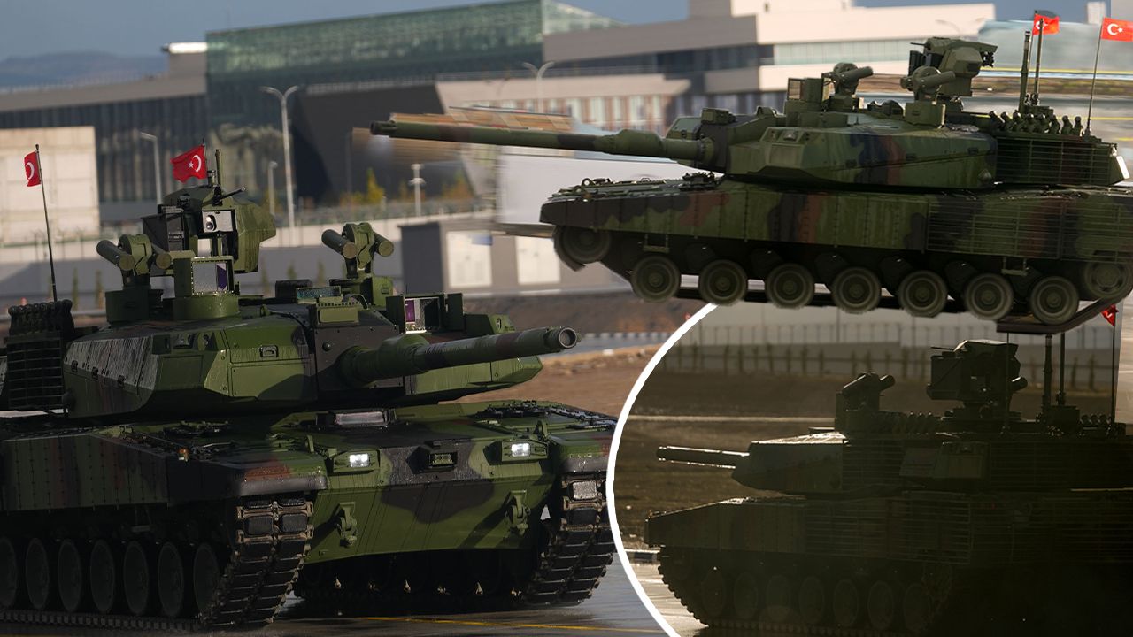 TSK'nın gözbebeği Altay sahneye çıktı! Geçit töreni nefes kesti - Gündem