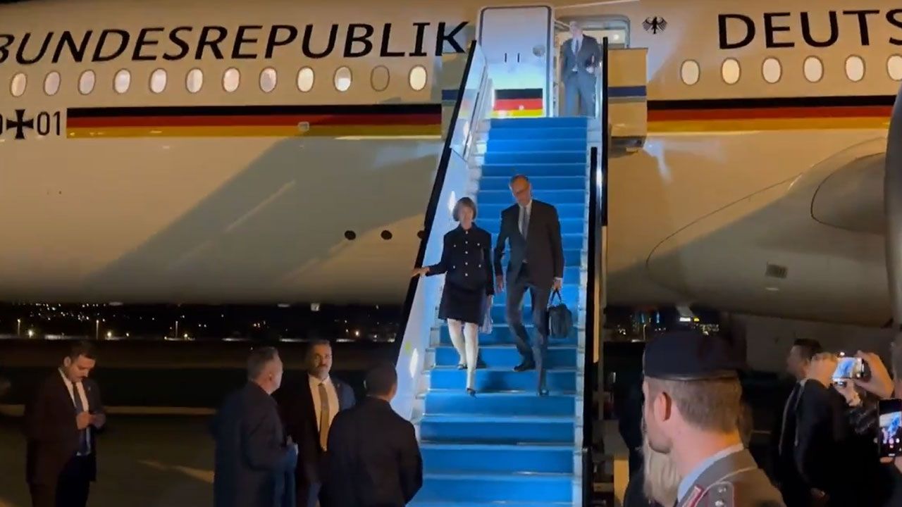  - Almanya Şansölyesi Merz Türkiye'de! Erdoğan ile görüşecek