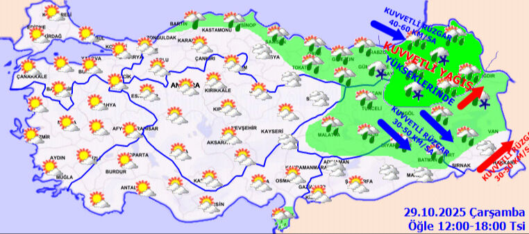 Bugün hava nasıl, yağmur var mı? Meteoroloji sağanak yağış uyarısı verdi! Bugün hava nasıl, yağmur var mı? Meteoroloji sağanak yağış uyarısı verdi! - 2. Resim