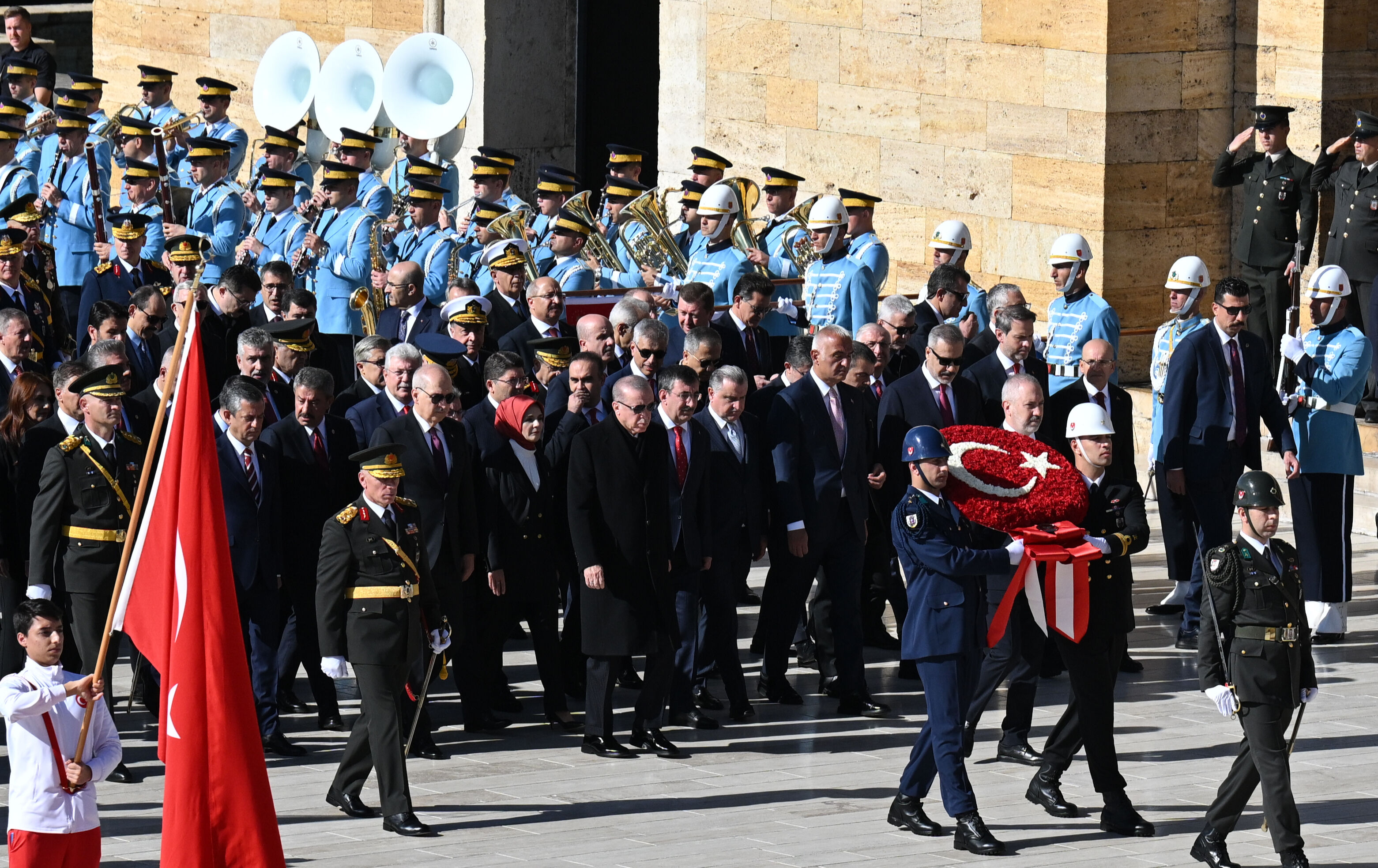 Cumhurbaşkanı Erdoğan tebrikleri kabul etti! En dikkat çeken isim Mansur Yavaş oldu - 1. Resim