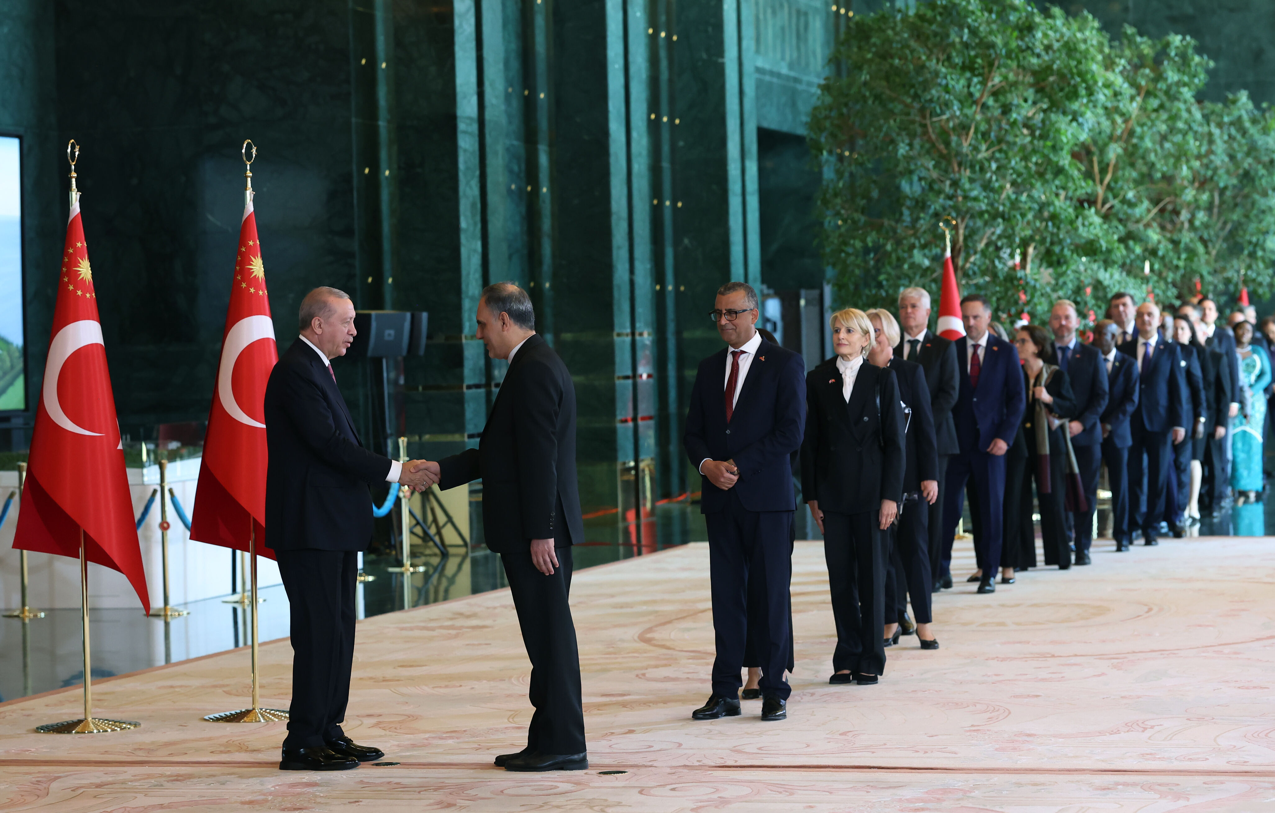 Cumhurbaşkanı Erdoğan tebrikleri kabul etti! En dikkat çeken isim Mansur Yavaş oldu - 2. Resim