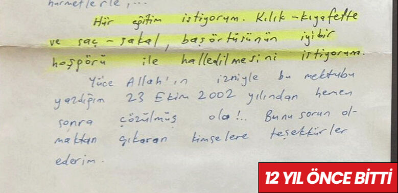 Eğitim devrimi mektuplarda! Çeyrek asır önce kurulan hayaller bugün gerçek oldu Eğitim devrimi mektuplarda! Çeyrek asır önce kurulan hayaller bugün gerçek oldu - 3. Resim