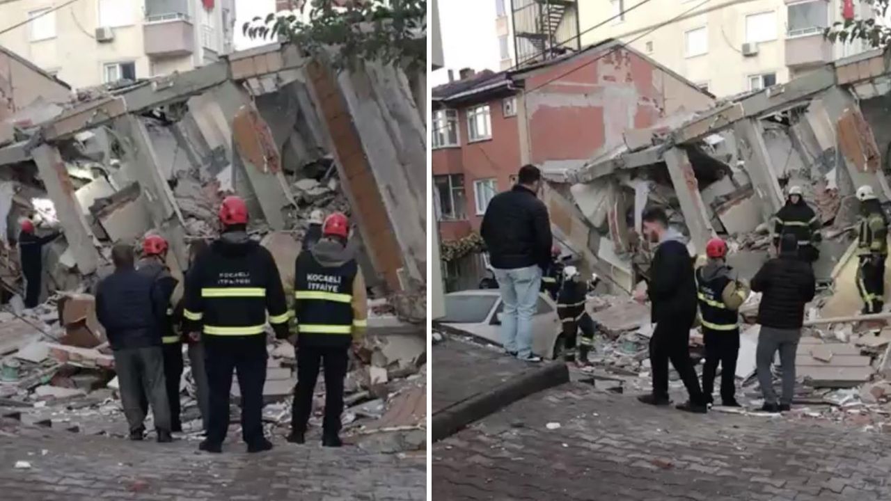 Gebze'de 6 katlı bina çöktü! Ekipler enkaz bölgesinde - 3. Sayfa