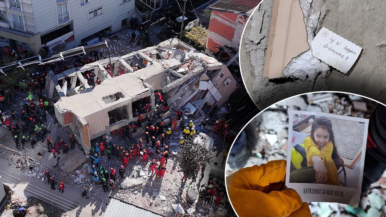  - Enkazdan çıkan not ve fotoğraf kahretti