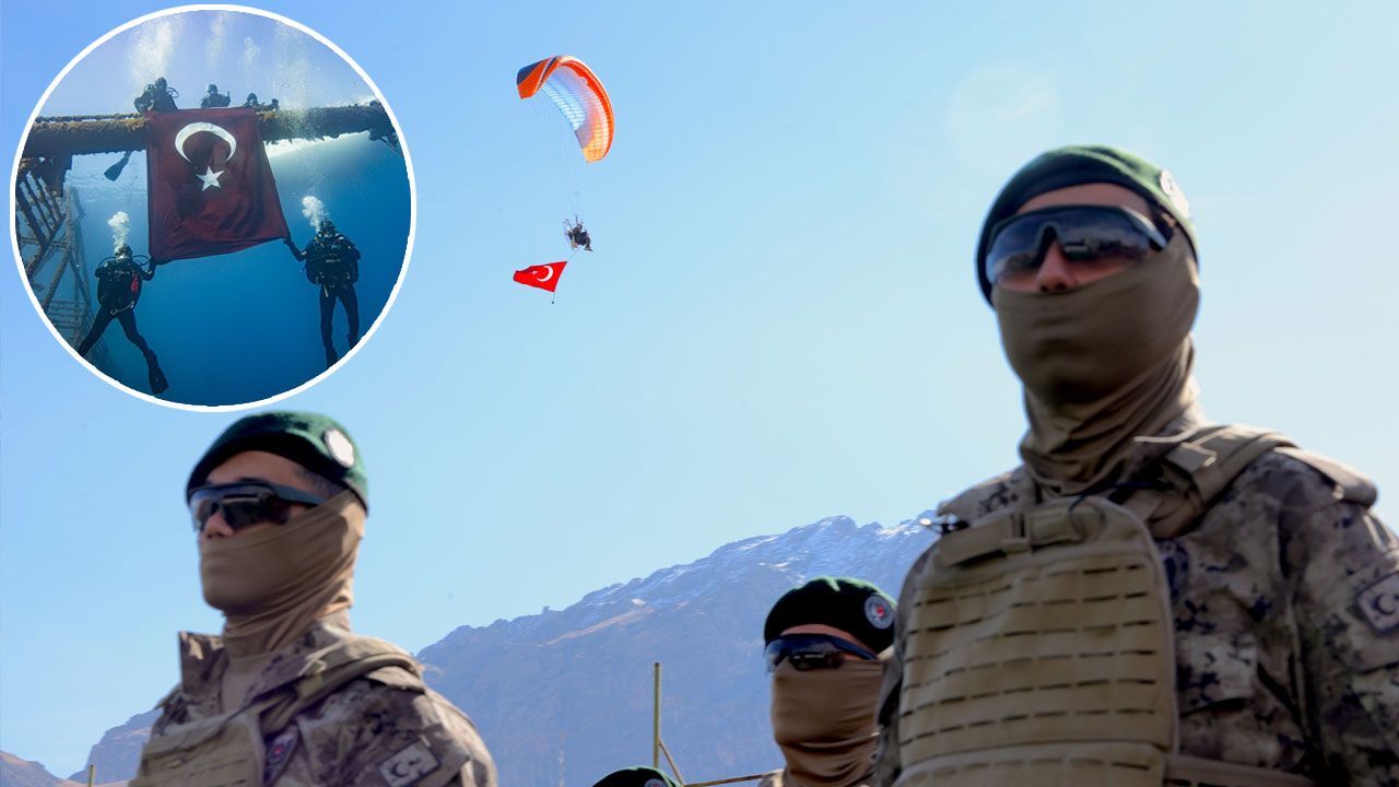  - Havada, karada, denizde! Cumhuriyet'in 102'nci yılı kutlandı