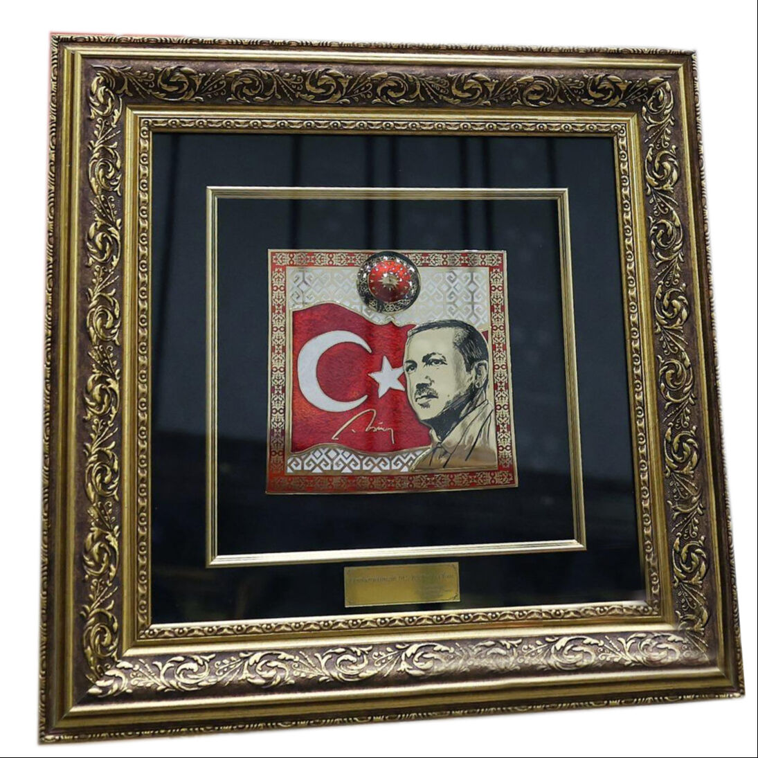 MHP lideri Bahçeli'den Erdoğan'a 'Cumhuriyet Bayramı' hediyesi! Tabloda detaylar dikkat çekti MHP lideri Bahçeli'den Erdoğan'a 'Cumhuriyet Bayramı' hediyesi! Tabloda detaylar dikkat çekti - 1. Resim