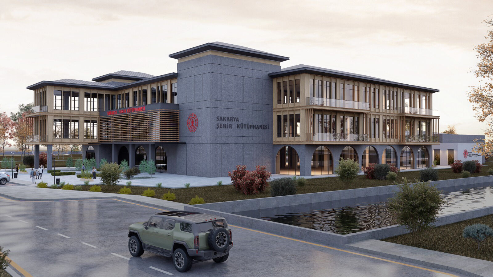 Sakarya Şehir Kütüphanesi projesinde ihale süreci tamam! Kültür ve sanat üssü kuruluyor - 1. Resim