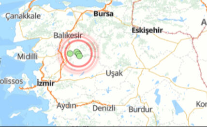 Balıkesir'de 4.1 büyüklüğünde deprem! Sındırgı bir kez daha sallandı Balıkesir'de 4.1 büyüklüğünde deprem! Sındırgı bir kez daha sallandı - 1. Resim